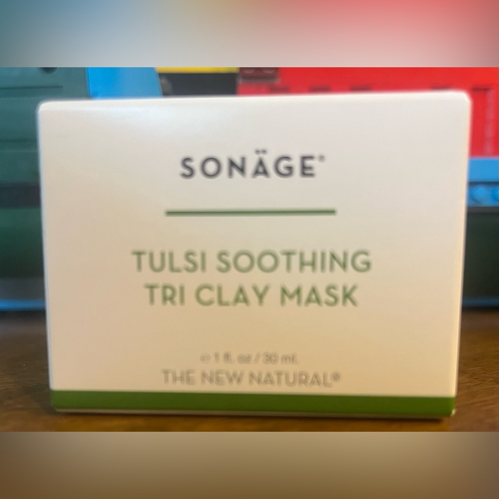 Tulsi Soothing Tri Clay Mask Full Size New In Box Retail $48 NEW - Picture 3 of 9